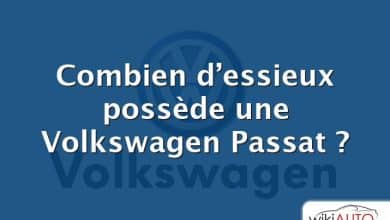 Combien d’essieux possède une Volkswagen Passat ?